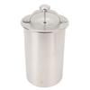 Steamed Meat Bucket Stainless Steel Kitchen Bacon Meat Pressure Cooker with Thermometer Type 1