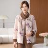 Mom's 2024 Waterproof Mink Velvet Short Jacket: Chinese Style Leather and Fur for Middle-Aged & Elderly Women