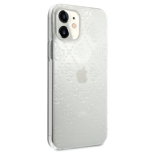 Guess Guhcp12S3D4Gtr Iphone 12 Mini5,4 Transparent Hardcase 4G 3D Pattern Collection