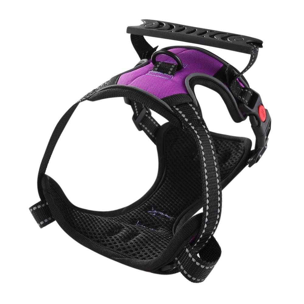 Dog Leash Large, Medium and Small Dog Vest Type Explosion-proof Flush Reflective Chest Strap Dog Chain Adjustable, Comfortable and Durable