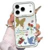 The Butterfly Flower Stand Is Suitable for iPhone 17/iPhone 15/16 Pro Max Huawei Pura80 Matte Silver