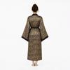 Women's Elegant Satin Dressing Gown Lightweight Bathrobe Loungewear