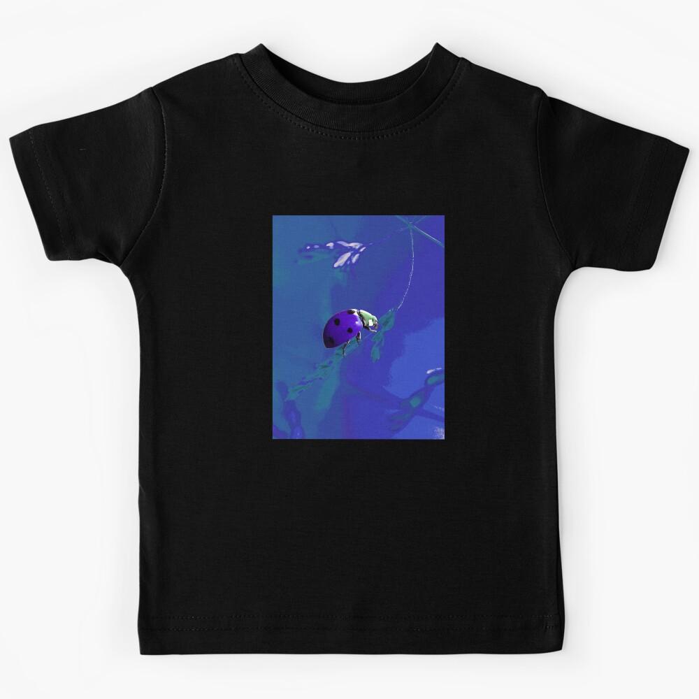Blue Ladybug Kids T-Shirt 150