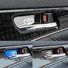 4pcs For Crown C-hr Car Interior Door Handle Ornament Case Sticker Shell Metal PRIUS 86 Harrier Vellfire Alphard Auto