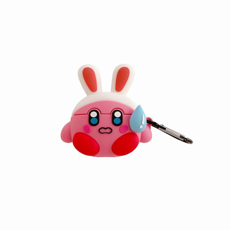 Rabbit hat star AirPods pro for apple bluetooth wireless 1/2/3 generation earphone cover cartoon silicone