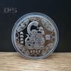 2025 Snake Commemorative Coin Chinese New Year Collectible Iron Coin Year of The Snake Badge Coin for Wealth And Good Luck