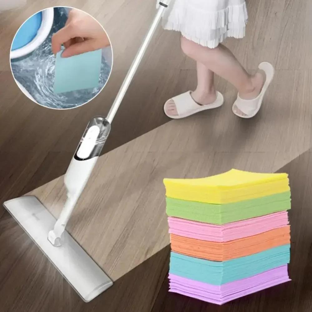 30PCS/Bag Floor Cleaner Cleaning Sheet Mopping The Floor Wiping Wooden Floor Tiles Toilet Cleaning Household Hygiene Supplies