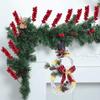 50/1PCS Artificial Red Berries Fake Flowers Branches Xma Tree Ornaments DIY Decorations Christmas Gifts Festive Party Supplies