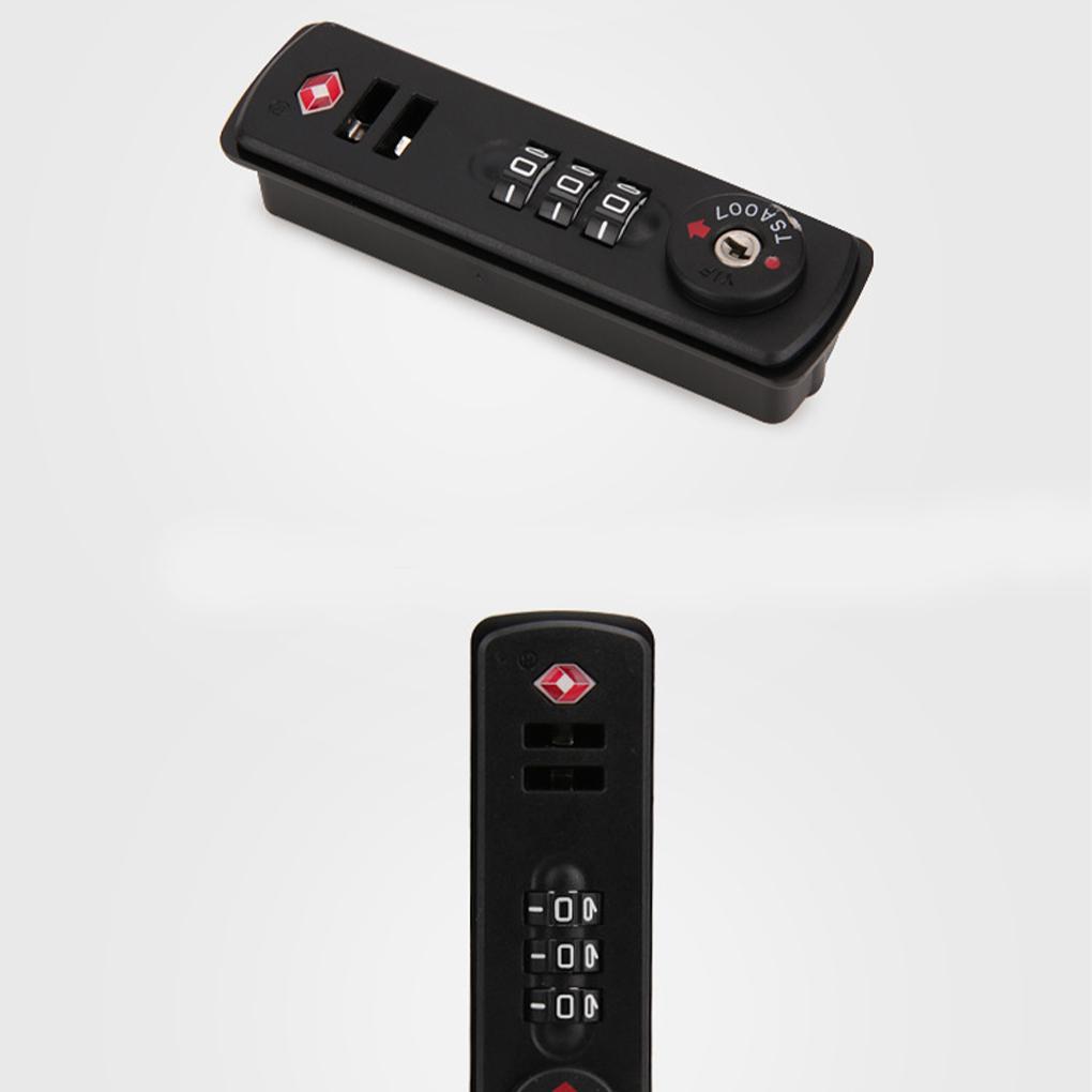 Luggage Travel Lock Wide Application For Easy To Install And Replace