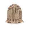 Cashmere Autumn and Winter New Women's High End Knitted Outdoor Warm Twist Ear Hat Knitted Casual Baotou Hat