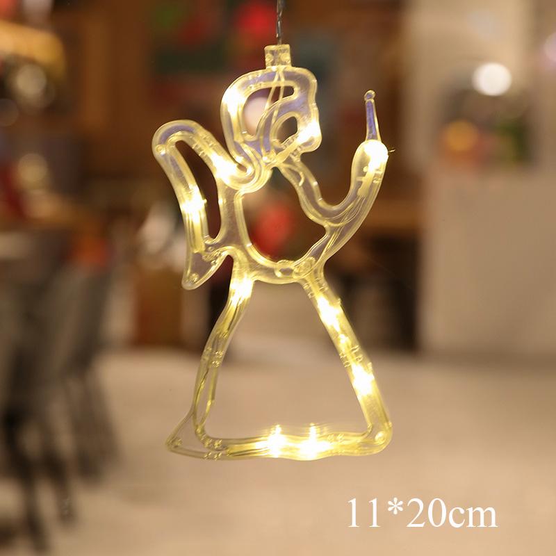 Buy Christmas Window Suction Cup Lights Decorations LED Lights Elk