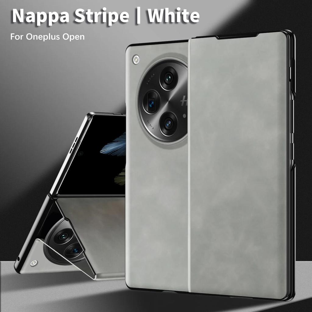 Kaufe Luxurise matte Hlle fr OnePlus Open Case, Leder, magnetischer  Flip-Stnder, Kickstand-Schutz, Handyhlle fr Oppo Find N3 zum Preis ab 14  | Joom