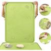Silicone Mat Dough Bread Baking Mat Kitchen Large with Dough Cutter & Rolling Pin Pack of 3