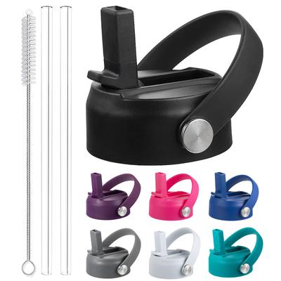 Straw Lid for Wide Mouth Water Bottles