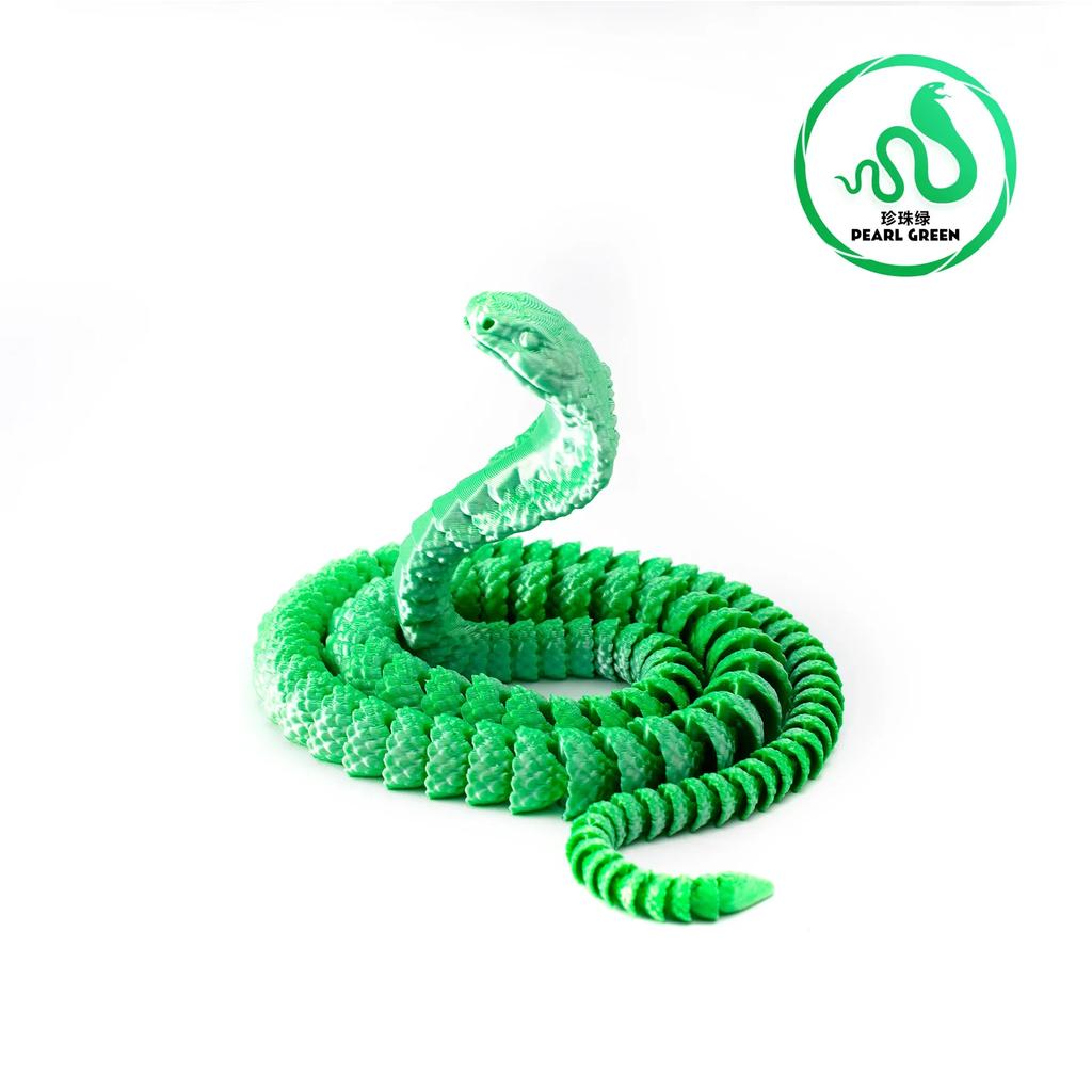 3D Printed Snake Serpent Figures Desk Accessories  for Boy 3D Printed Dragon Room Desktop Ornament Office Accessories Figurines