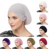 Ladies Lace Cross Headscarf Cap With Soft Lightweight Fabric For Casual Wear