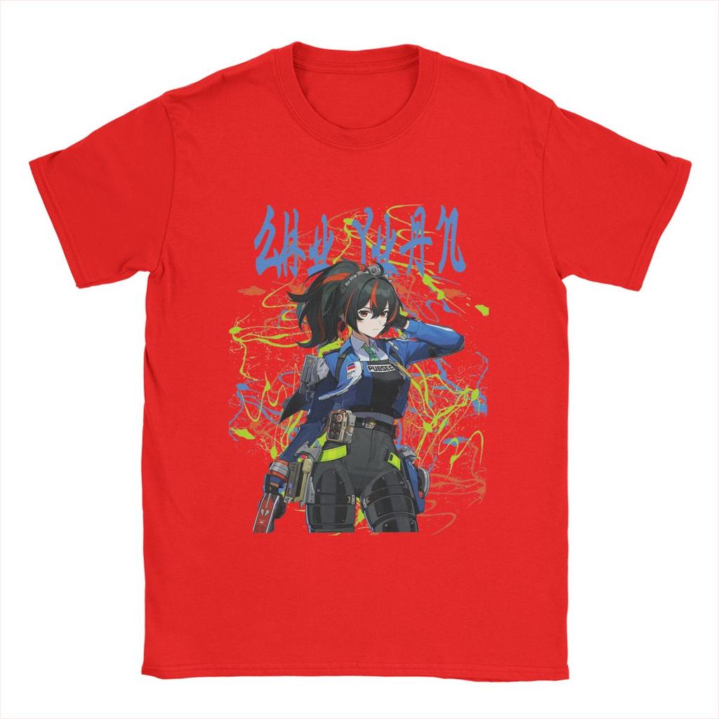 Zenless Zone Zero Videospiel Merch T-Shirt Herren Damen Vintage 100% Baumwolle Alle Jahreszeiten Stoff