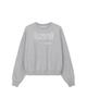 MISEKI SEOUL Quote Sweat Shirts Gray