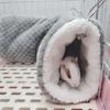 Hamster Hammock Cave Shed Small Pet Warm Hut Cage Tunnel for Guinea Pigs