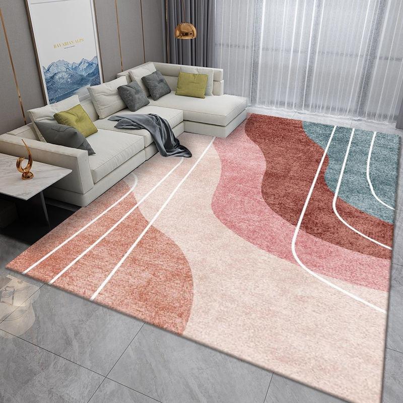 Nordic Light Luxury Door Floor Mat, Office Living Room Sand Carpet, Bedroom Bedside Full Of Thickened Carpet