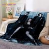 3D Neueste The Vampire Diaries Damon Salvatore Weiche Flanelldecken, Überwurfdecke Bequeme Decke für Betten Sofa Zuhause Schlafzimmer