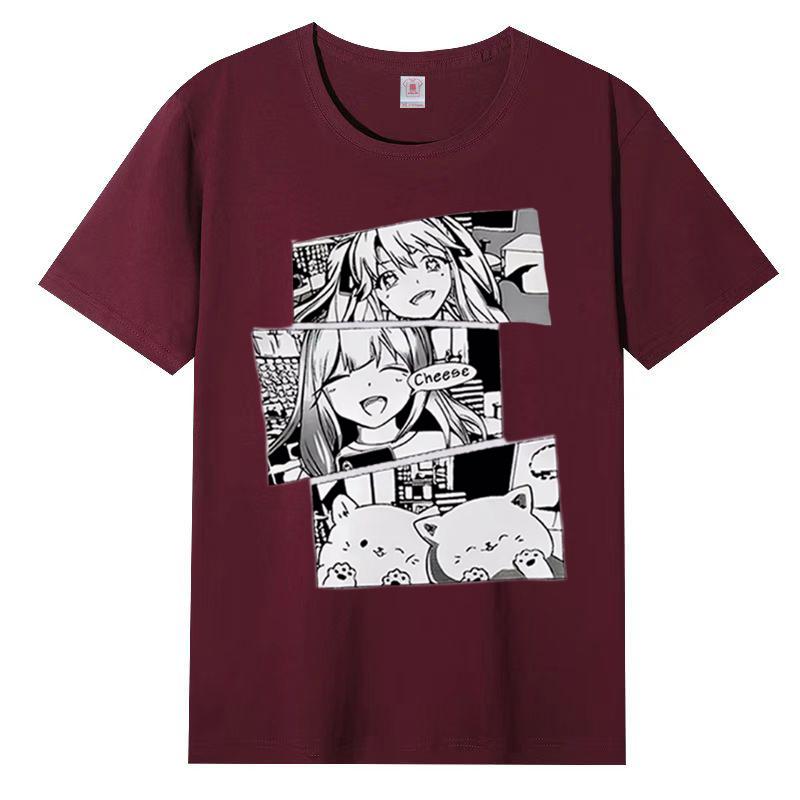 Printed Fashion Ladies Short Sleeve T-Shirt Summer