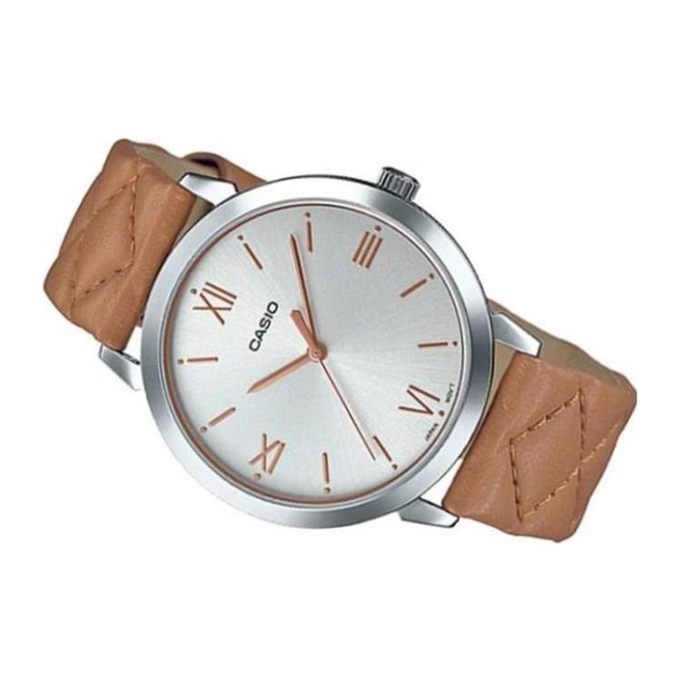 Casio Women's Standard Series 36mm White Watch LTP-E153L-5ADF LTP-E153L-5ADF