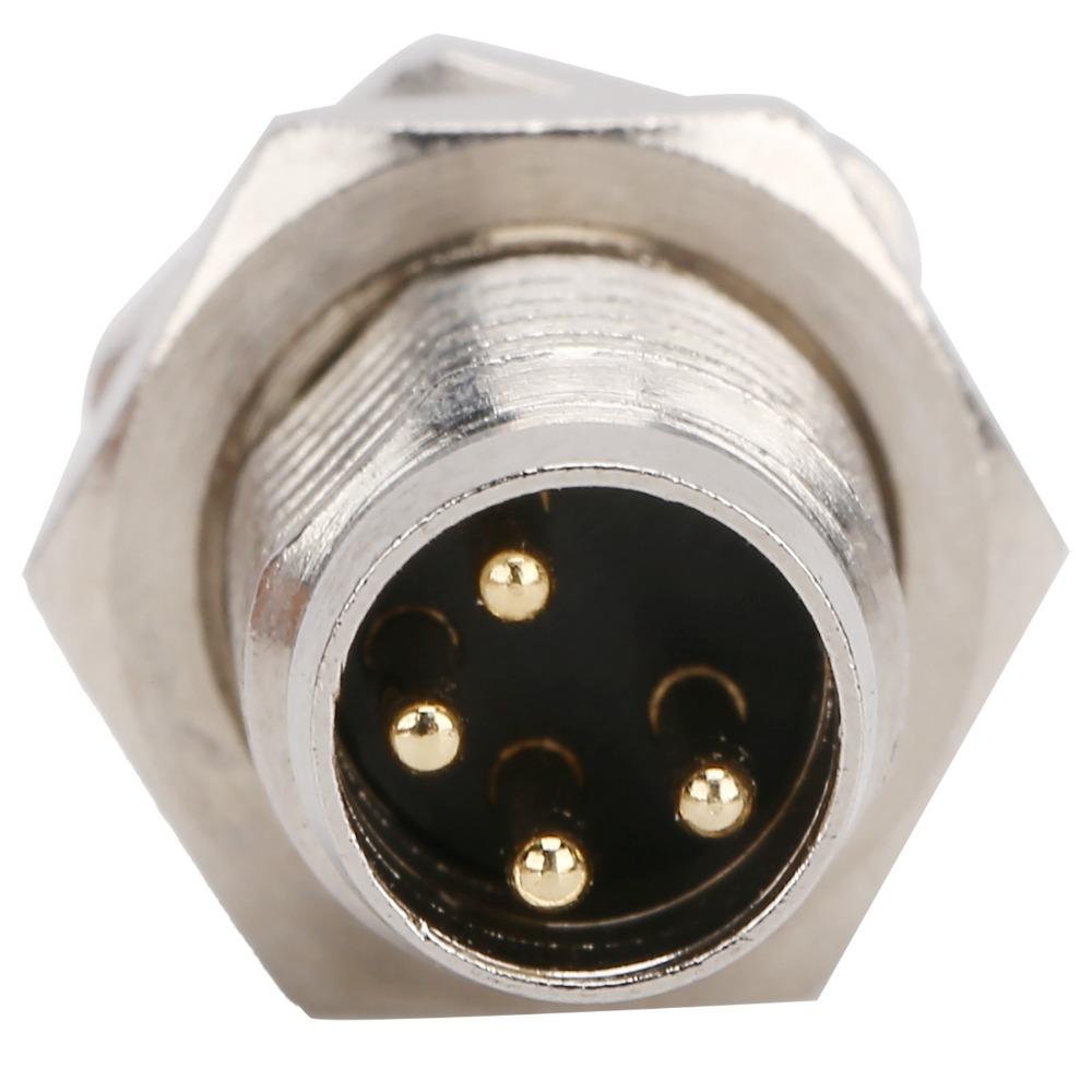 4Pin M8 Aviation Connector M8FP4 Industrial Connector Needle Socket  Industrial Applications