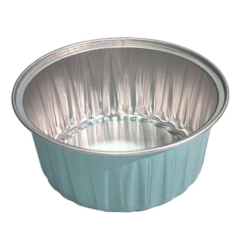 MDNG Thickened Round Tin Foil Baking Cups with Lids