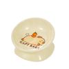 Slanted Mouth Pet High Foot Bowl Ceramic Dog Food Feeding Basin Cat Bowl  Water Container