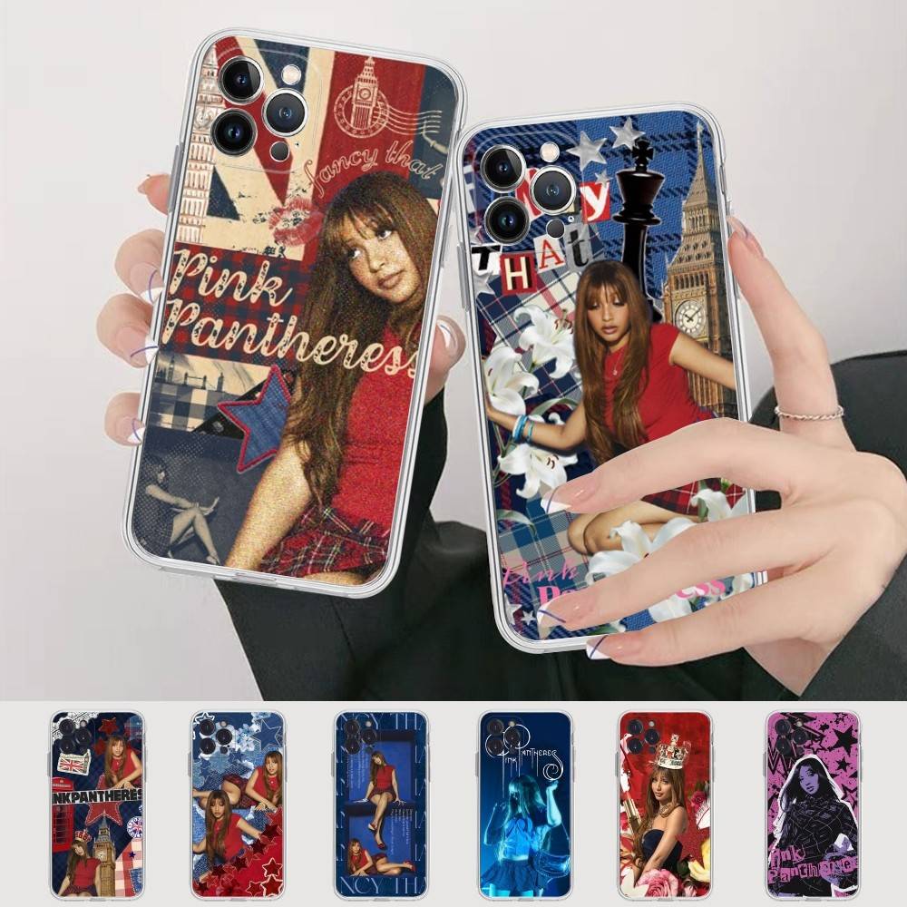Singer P-Pinkpantheress For IPhone 17 16 15 14 13 12 11 Pro Max Plus Phone Case High End Silicone