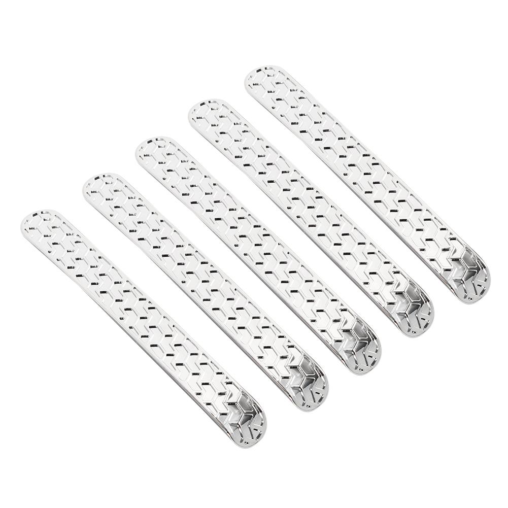 

5 шт. Автомобильные наружные накладки на ручки дверей из АБС-пластика подходят для Jeep Wrangler JK 2007-2017