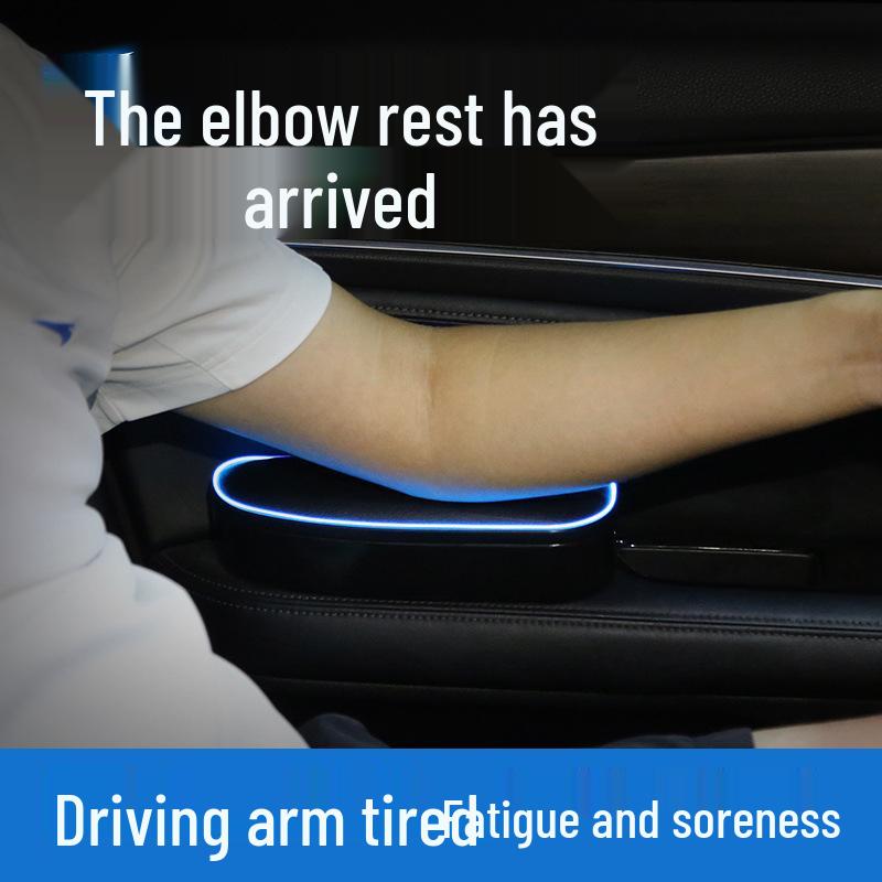 Universal Telescopic Car Armrest Pad with Storage