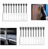 10PCS 3x6mm  Carbide Burrs Rotary Drill Grinder Carving Bit Double Cut Hand Tools Power Tool Accessories Household Supplies