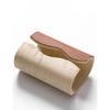 Cave Stone Tissue Box Advanced Sense Living Room Luxury Walnut Leather Paper Box Creative Paper Box Home Decoration