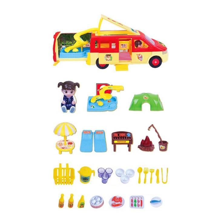 Kongsuni Campingbus Kinderspielzeug