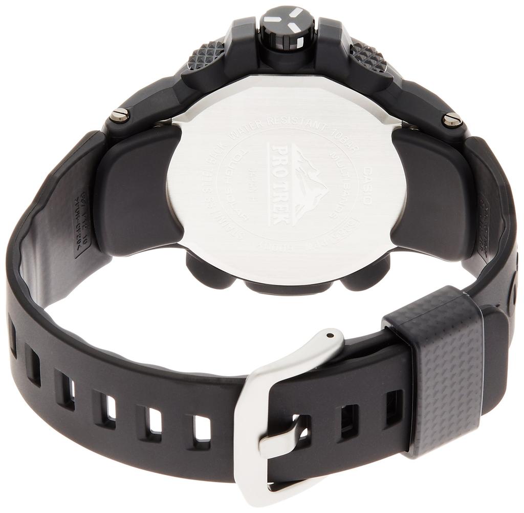 Casio Pro Trek Triple Sensor Watch Black Ver.3 PRW-6000Y-1AJF