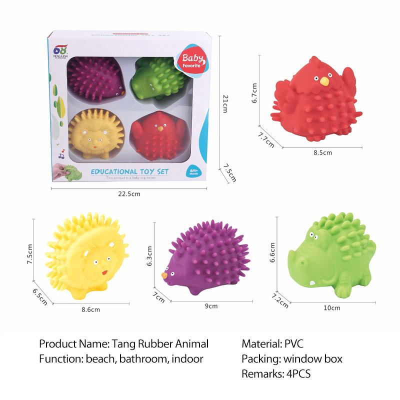 Baby Ball Sensory Toy 0-24 Months Hands-on Tactile Baby Toy Bath Toy Baby Hand Catching The Ball To Exercise The Baby Brain