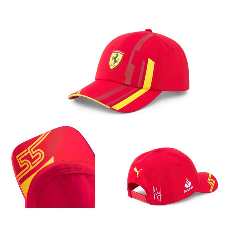 Casquette de Baseball de Mode pour Voiture Chapeaux de Soleil d'Extérieur de Course Pour Ferrari SF90 F80 Purosangue Roma Spider Amalfi Portofino M Roma 488 Spider