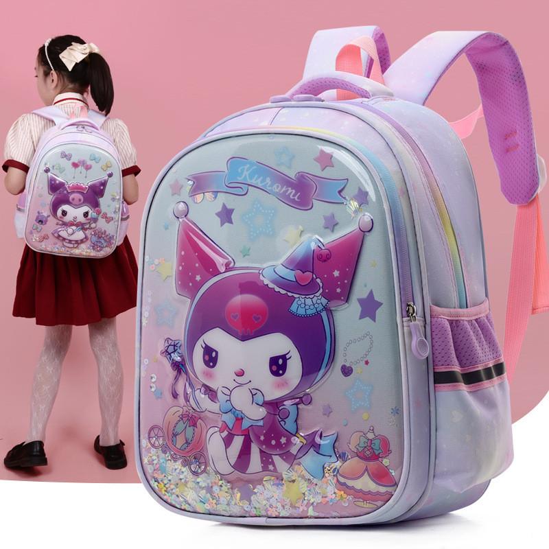 Cute And Stylish Nylon Preschool Backpack For Boys And Girls Featuring Fun Cartoon Designs