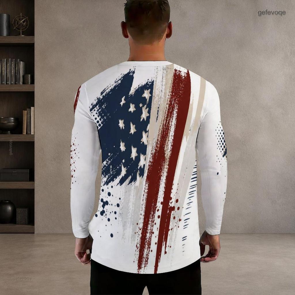 Men Plus Size Crew Neck Long Sleeve Shirt Black Gothic Skull Skeleton Hand Snake Graphic Casual Street Style Top