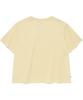 COVERNAT WOMAN Sitting Clovern T-Shirt Light Yellow