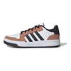 adidas Neo Entrap Leather Comfortable Sports Low-Top Retro Basketball Shoes Unisex Sneakers White Black Brown IE3905