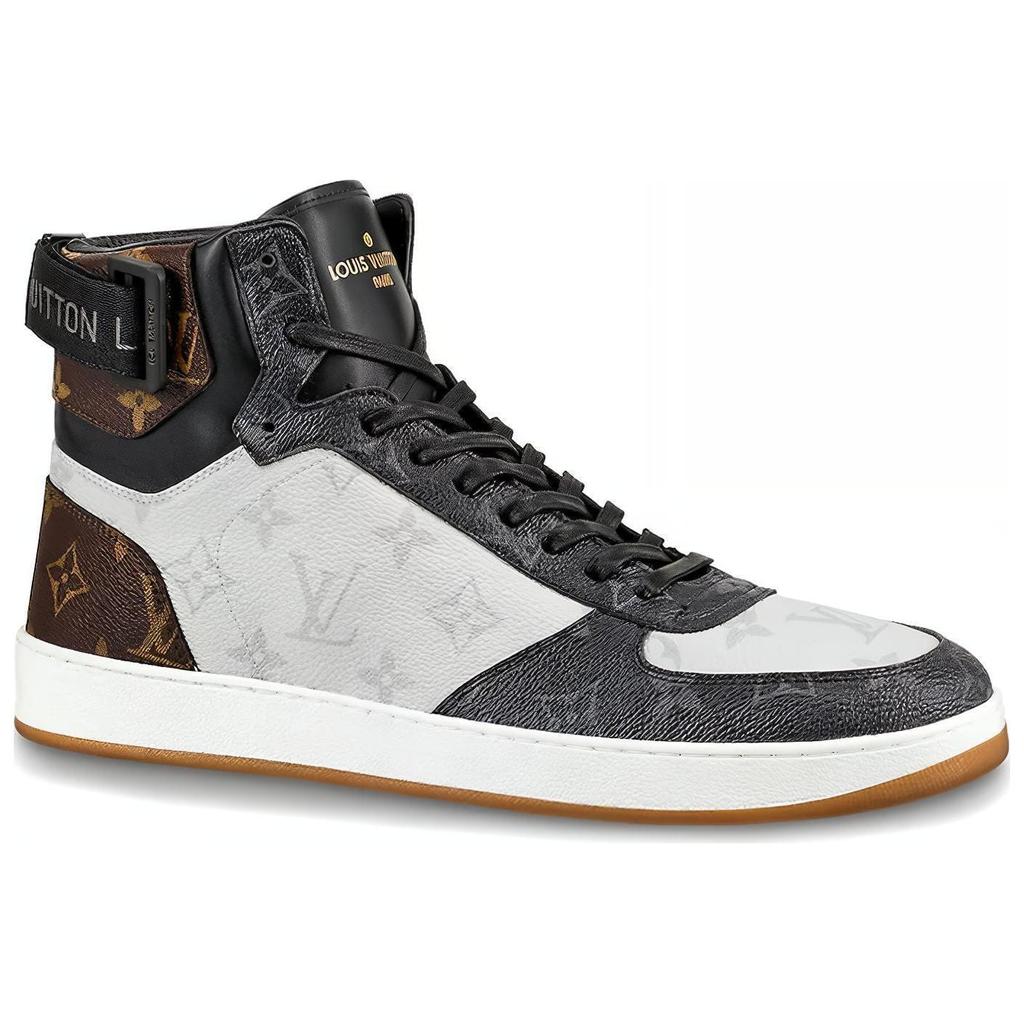 Louis Vuitton Rivoli Sneaker Boots 'Patched White Monogram' 1A44VR