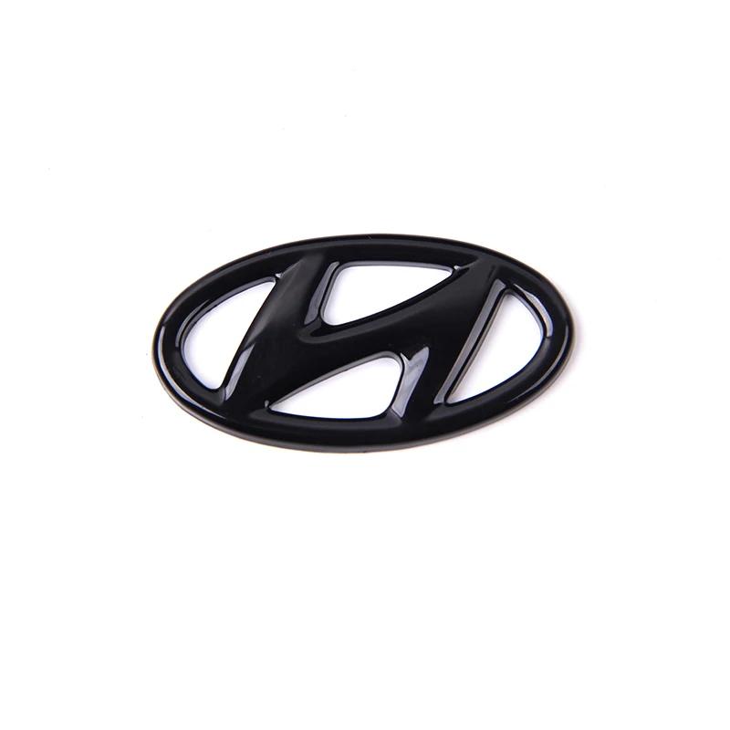 ABS Car Steering Wheel Emblem Sticker Accessories For Hyundai Genesis N-LINE I10 I20 I30 I40 IX20 IX35 Kona Getz Veloster Tucson