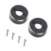 Upgraded Brass Rear Axle Counterweight Blocks, Enhances Stability for SCX30 1Celsius30 RC Crawler, Rear Axle Weights Fit for SCX30