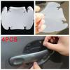 4pcs Universal Invisible Car Door Handle Scratches Automobile Shakes Protective Vinyl Protector Films Car Handle Protection