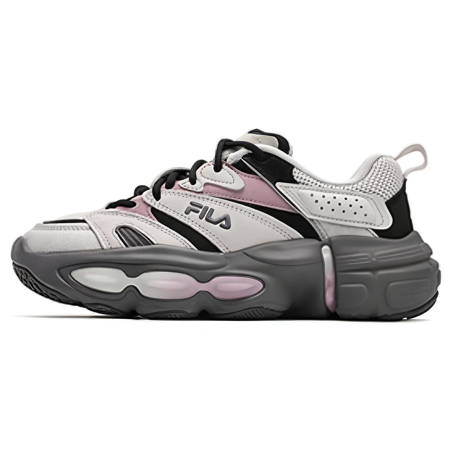 FILA Et Swingshot Sneakers Grey White Pink Women s F12W342109FAB 38.5