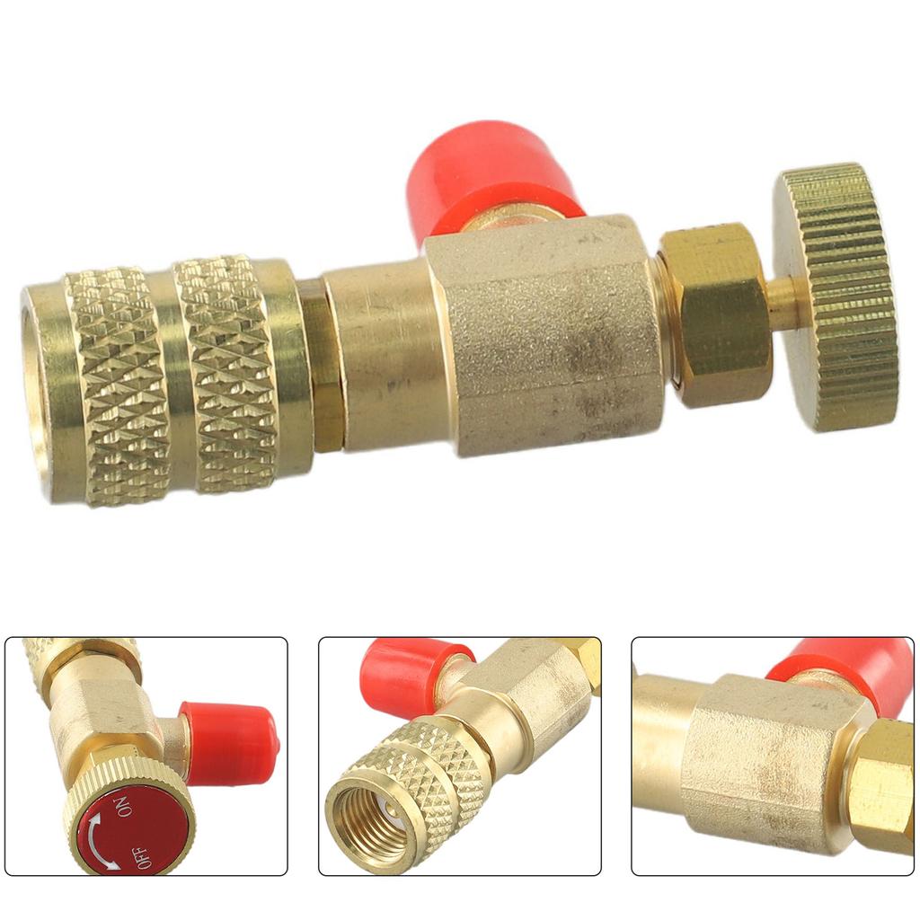 Practical Valve Flow Control Valve Replacement Safety Valve Accessories Air Conditioning Charging Hose Control Valve Flow