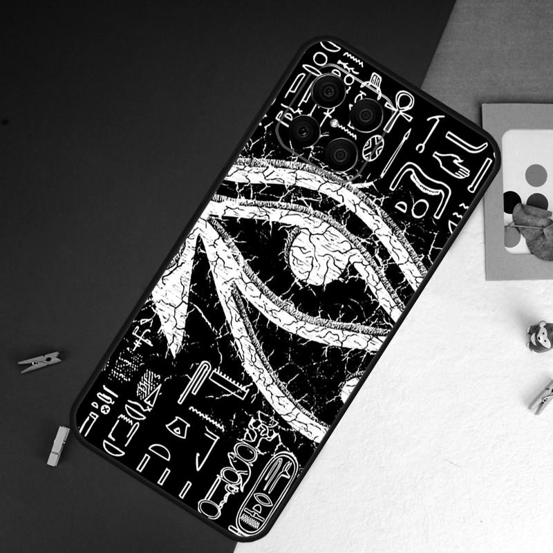 Sacred Eye of Horus Egypt Fresco Case For Honor X9a X8a X6a X7a X9b X7 X8 X9 8X Cover For Honor Magic 5 6 Pro 50 70 90 Lite